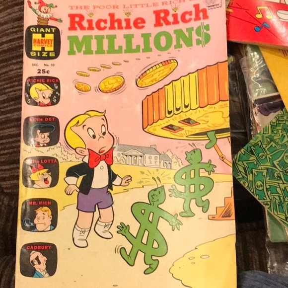 Richie Rich Millions (1961 Harvey) 32 - Picture 1 of 7
